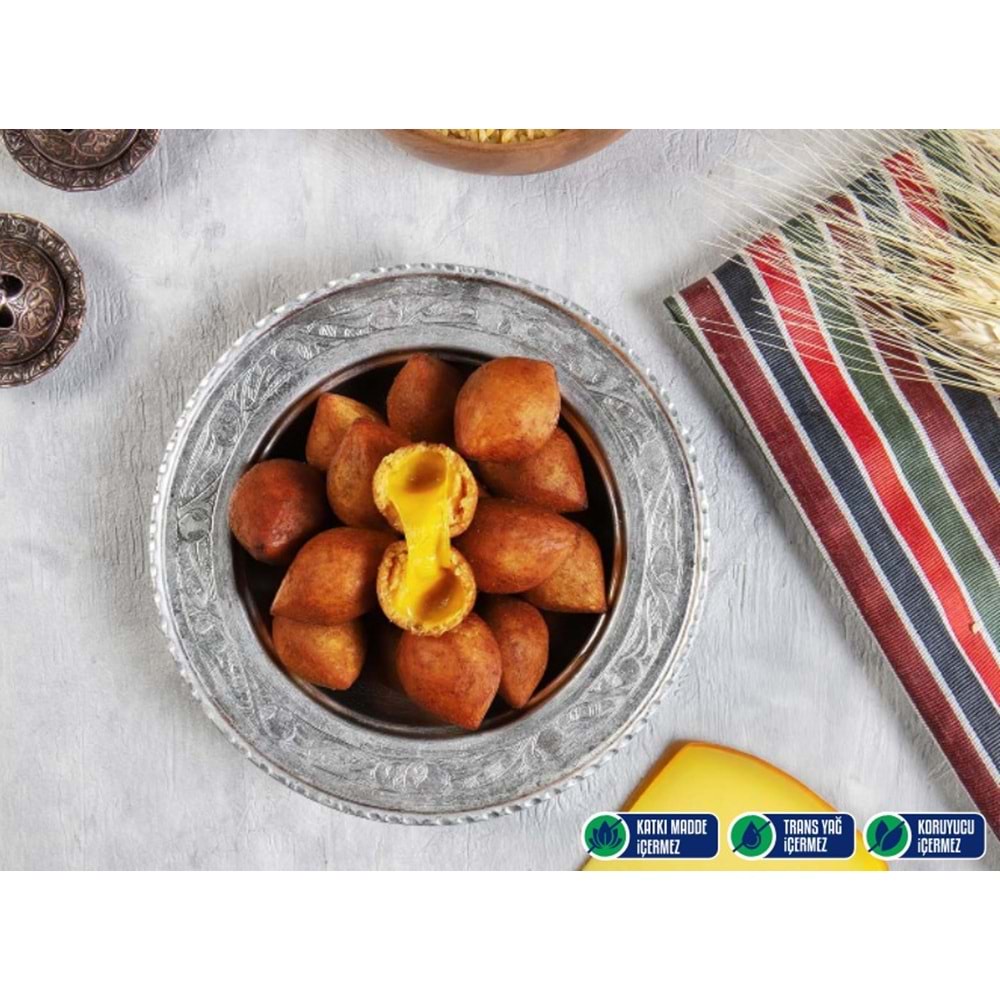 Galez İçli Köfte Cheddar Peynirli Mini 2000Gr*6Ad Edt