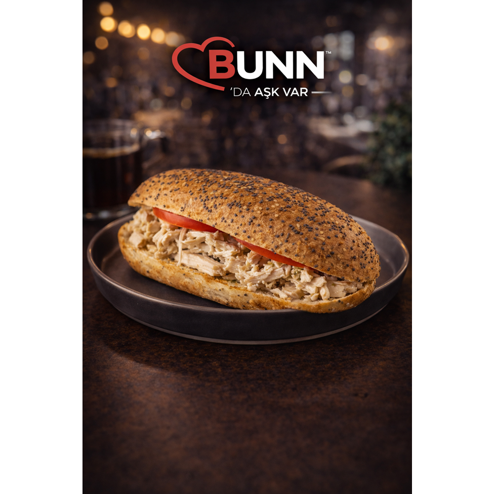 Bf Izgara Tavuklu Baget Sandviç 180Gr*16