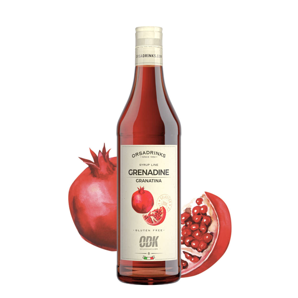 Odk Grenadine (Nar) Şurup Cam 750ml*6
