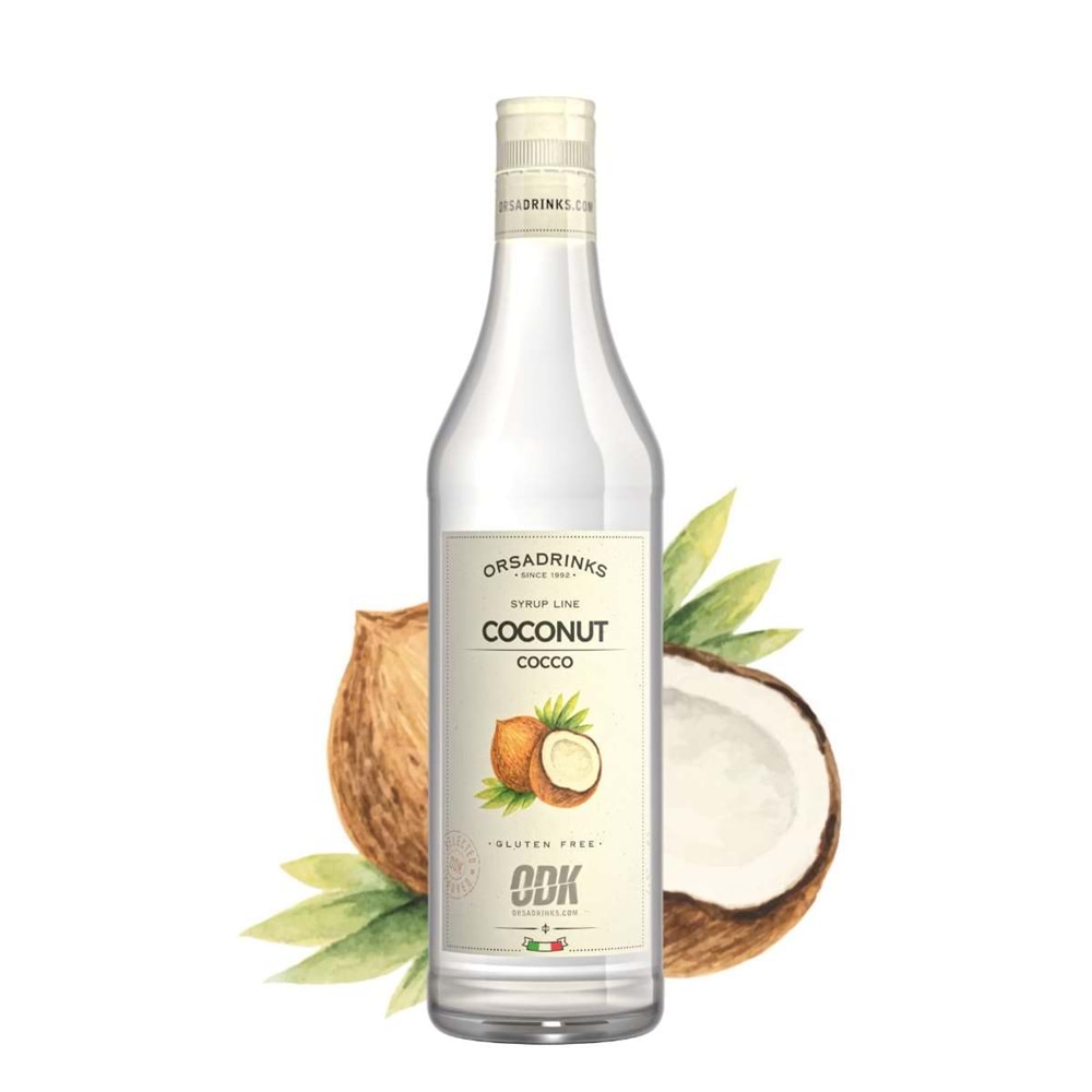 Odk Coconut (Hindistan Cevizi) Şurup 750ml Cam *6